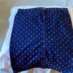 A Divine Designer Denim Skirt in excellent condition.